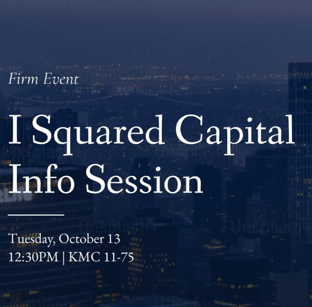 I Squared Capital Information Session
