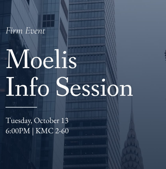 Moelis Information Session