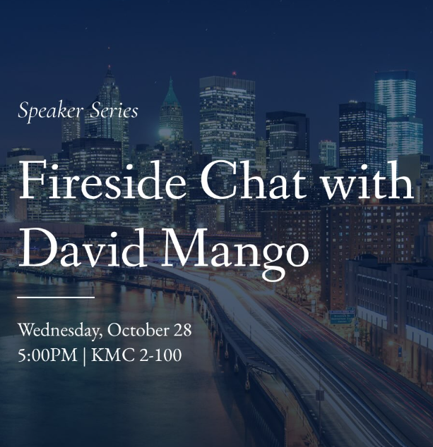 Fireside Chat with David Mango