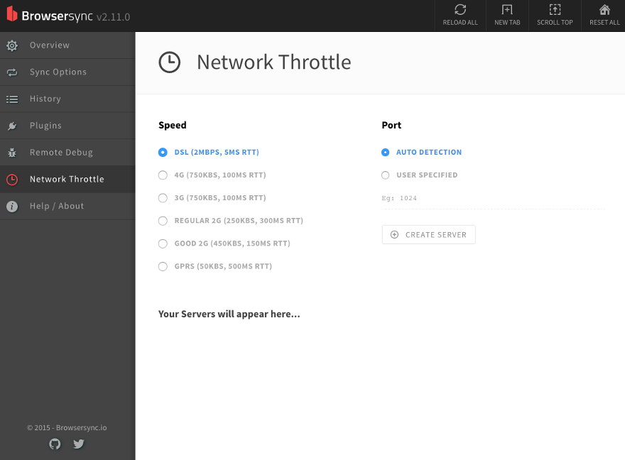 Want to emulate bad network connections at client side? No problem!