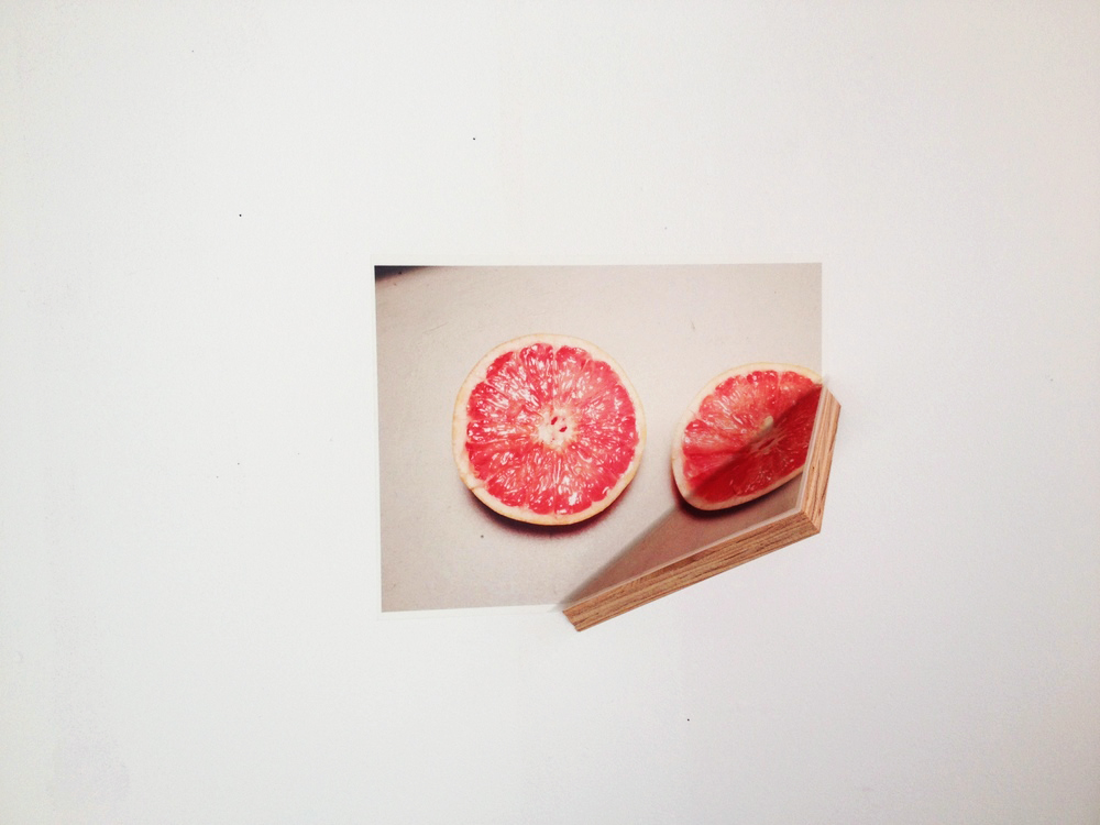 Diet , 8 x 10 in, translucent adhesive vinyl, wood 2013 