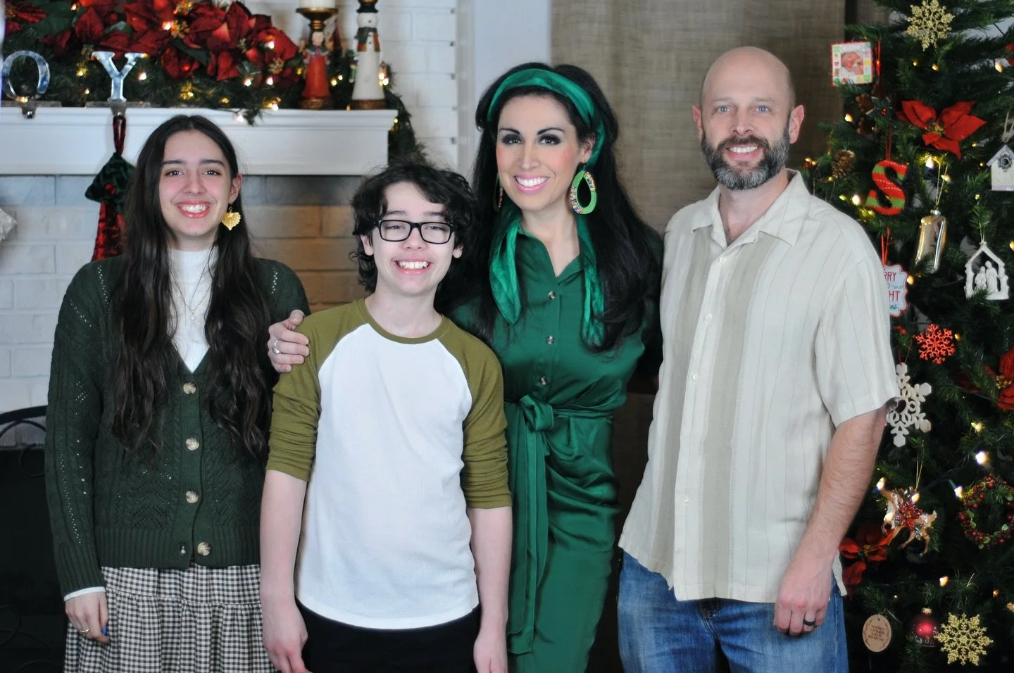 Merry Christmas from my family to yours. 🤍

The operative words for us this year as a family are truth,  transformation and miracles. In our 22 years of marriage we have never witnessed the divine activity of God in the ways we have these past 12 mo