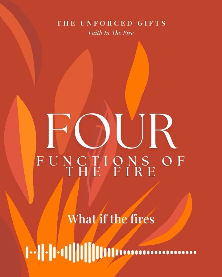 ✨FREE RESOURCES✨ FAITH IN THE FIRE: The 4 Functions Of The Fire Of God according to scripture. Comment &ldquo;Fire&rdquo; for the episode link plus a free 11 page Reflection Guide to help you process your current season, discern how God is moving and
