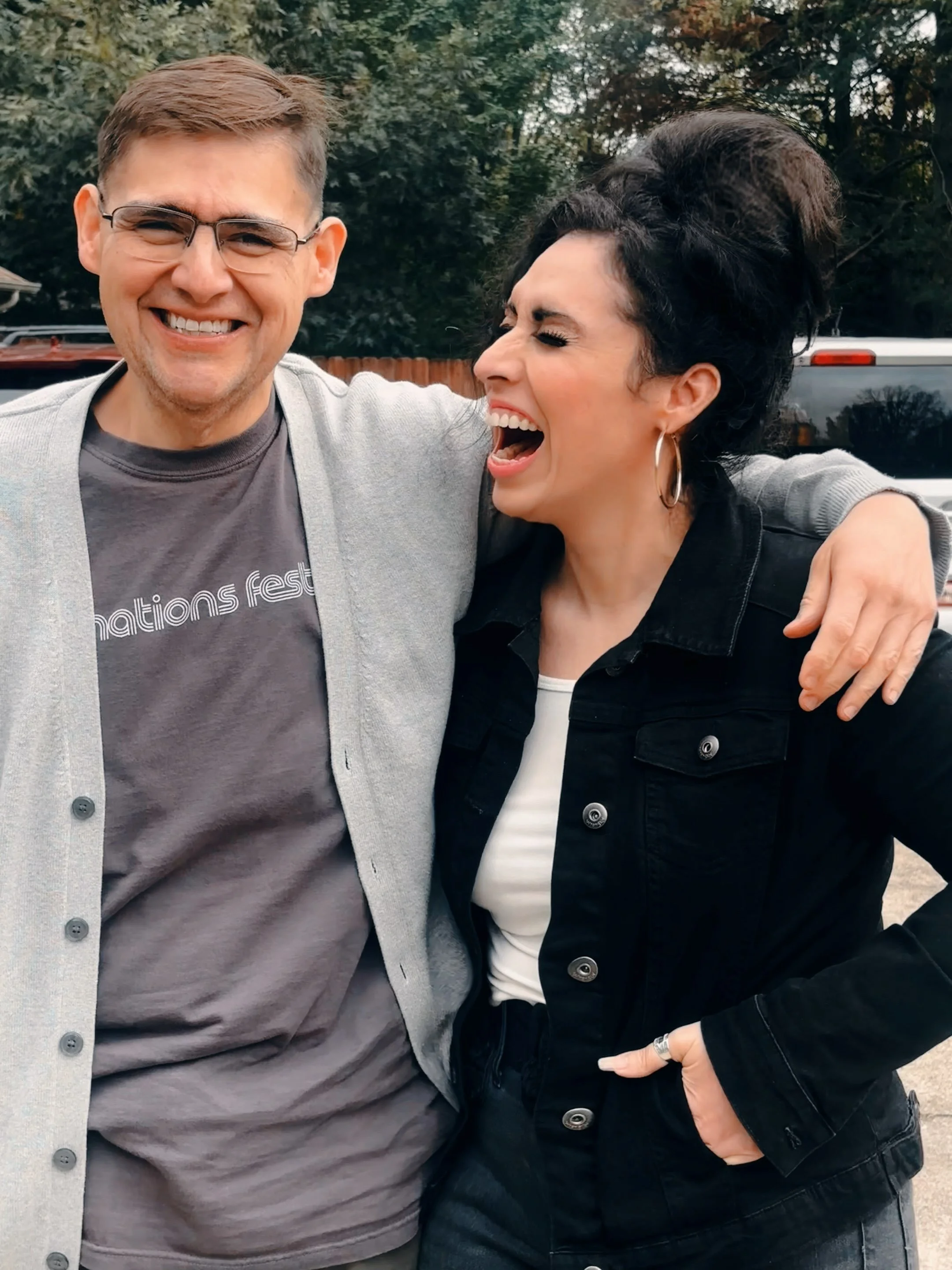 Dallas ✈️ Nashville doesn&rsquo;t happen very often but when my bro. comes to visit you best believe it&rsquo;s a true celebraci&oacute;n. He&rsquo;s been making me belly laugh since birth. 

We&rsquo;ve always been PK&rsquo;s together, with the same