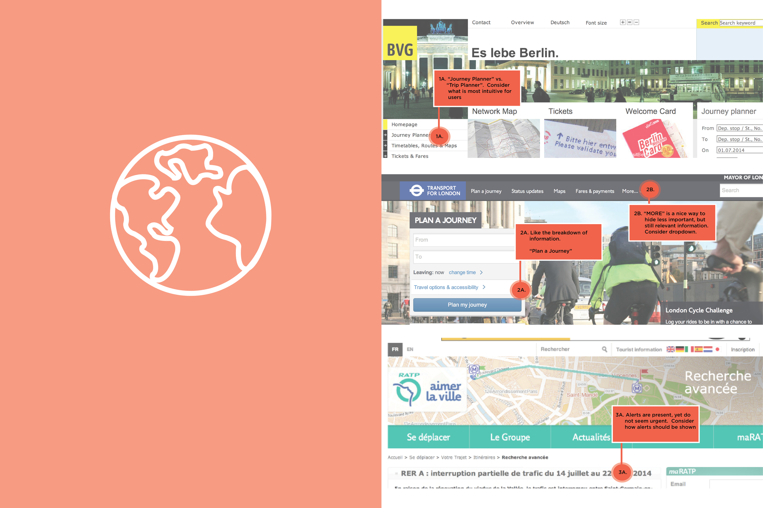 In addition, I wanted to look into some transportation agencies that were well regarded by the local community and were seemingly efficient in providing information to their users. Some stand out cities were London, Paris, and Berlin.