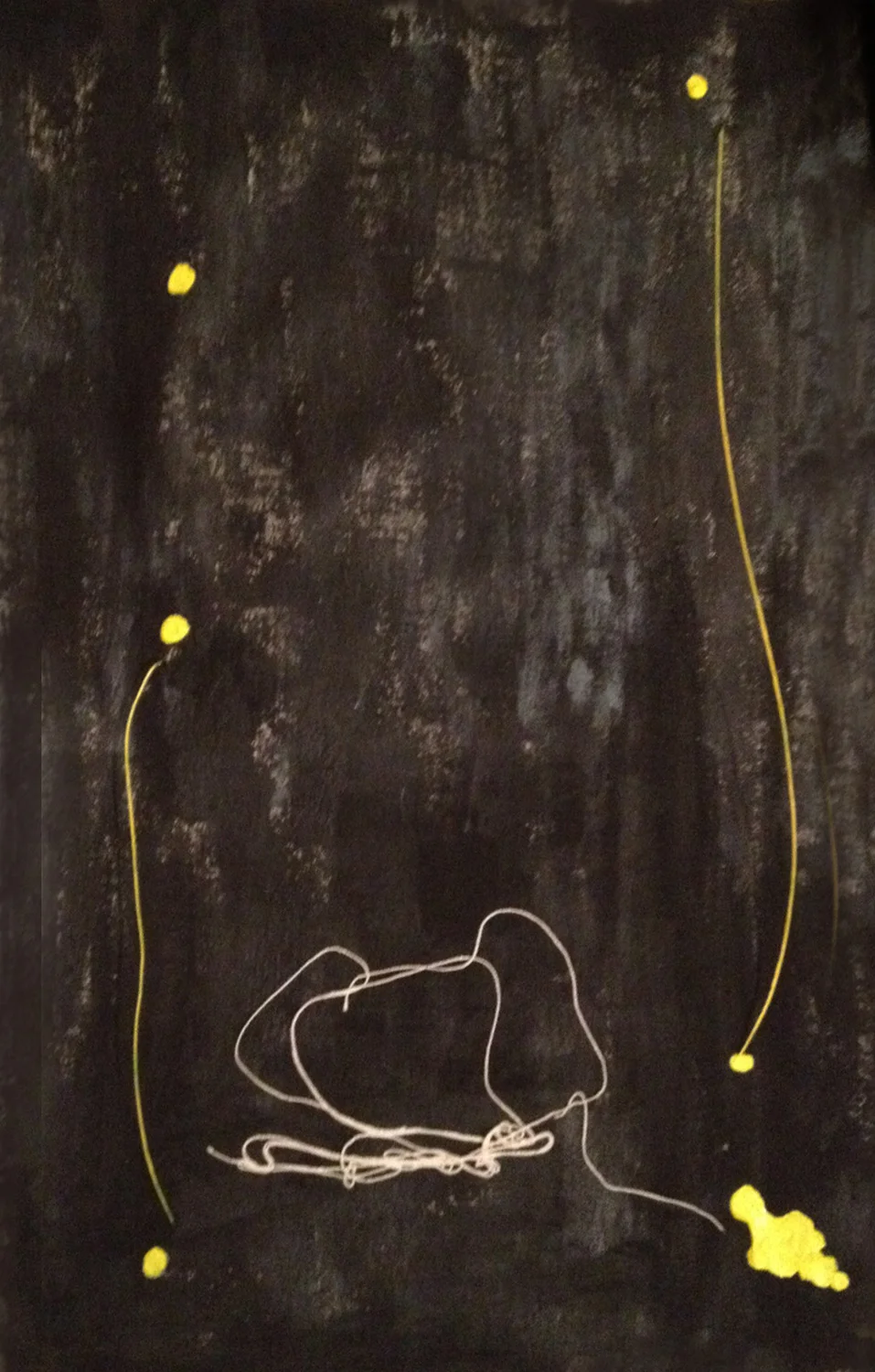 Man on a string