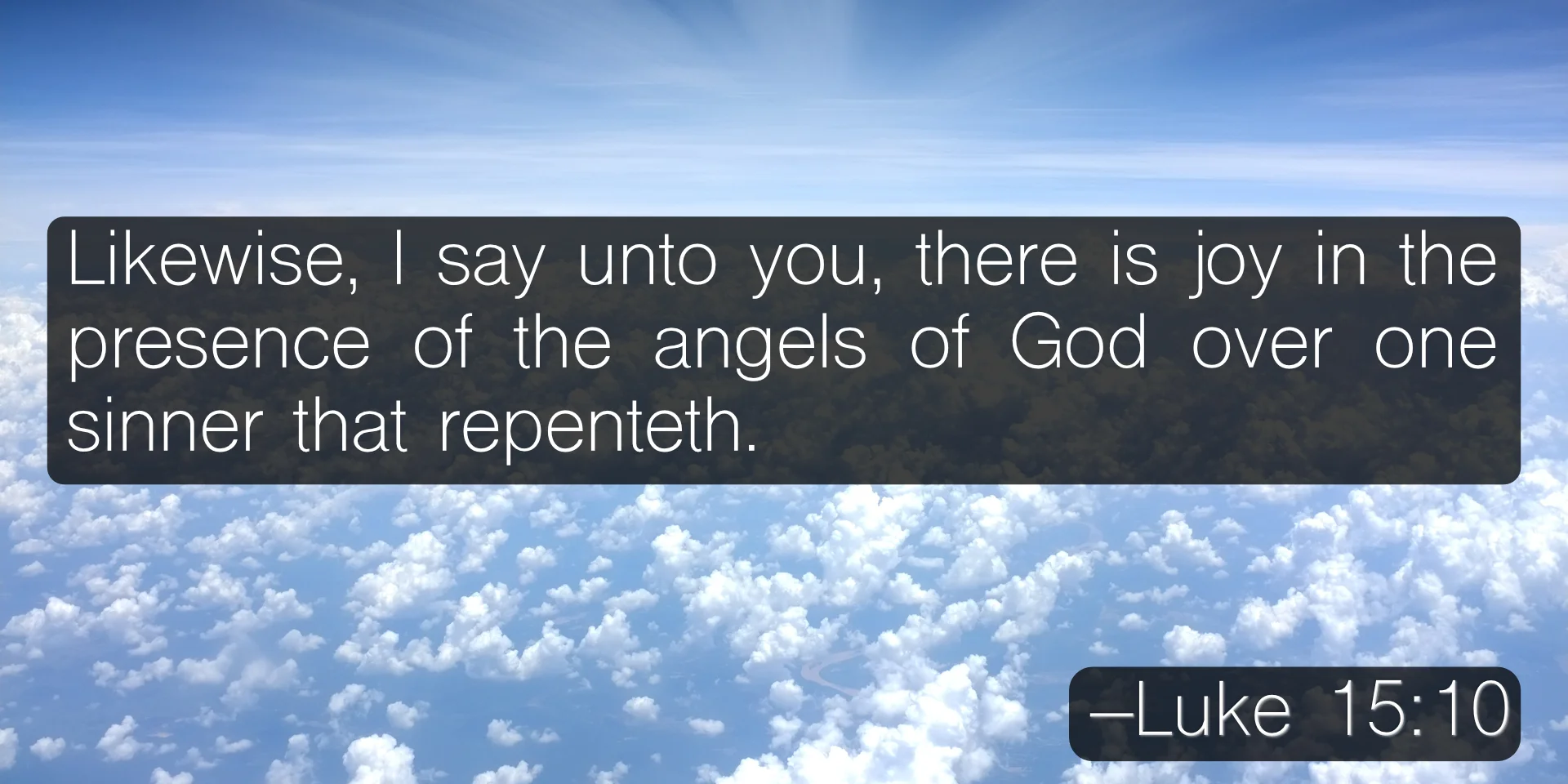 Luke 15:10 — Berea Project