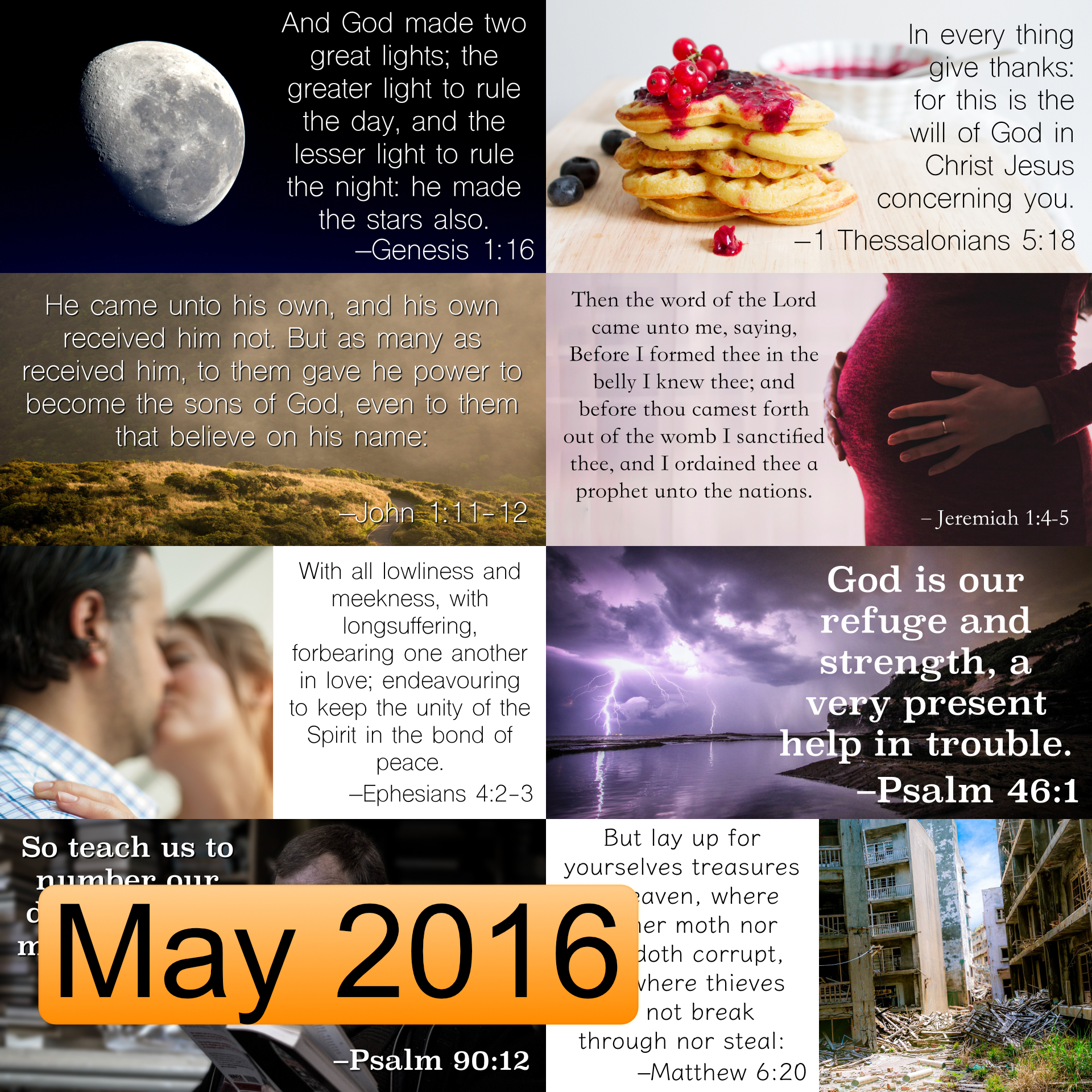 May 2016 Image Pack