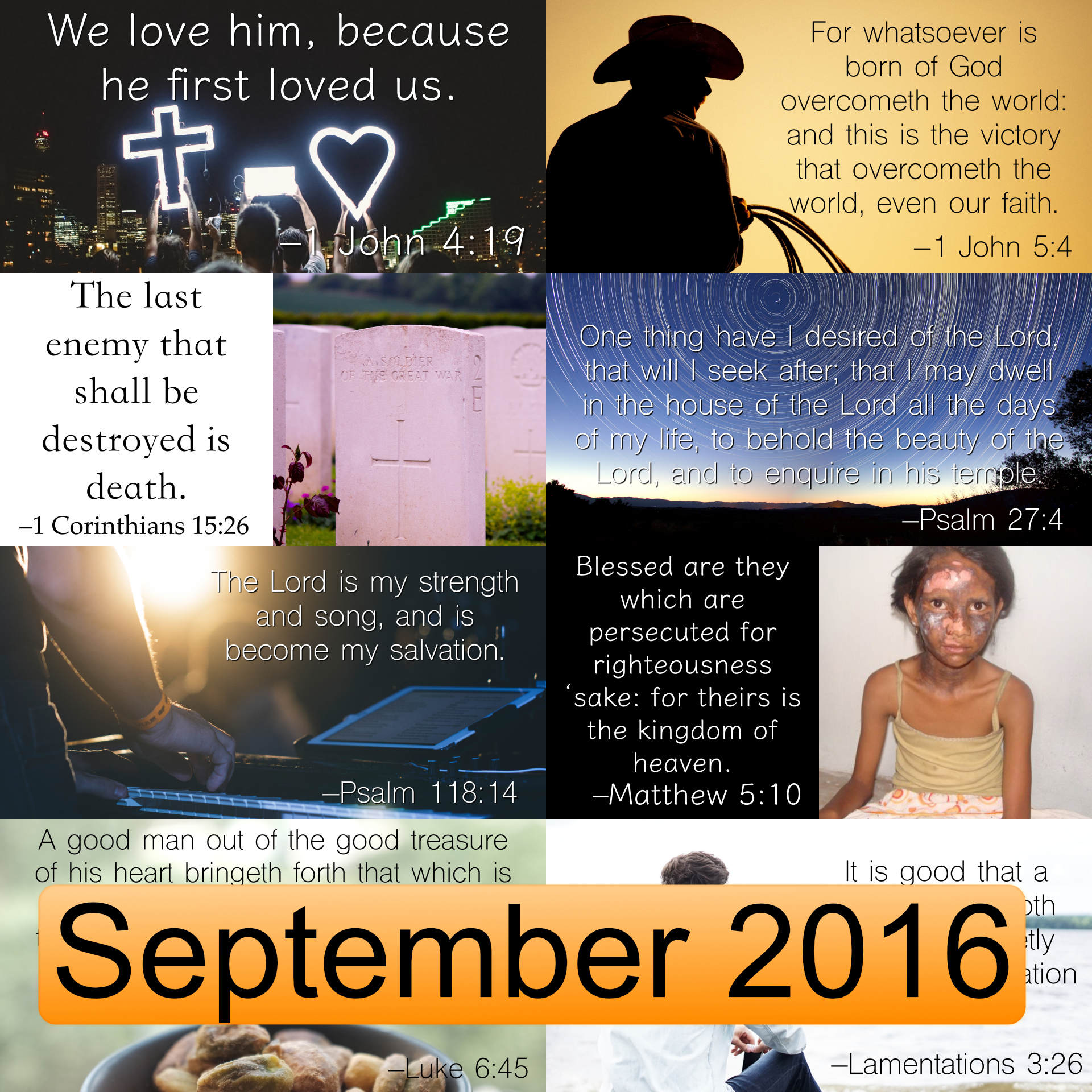 September 2016 Image Pack