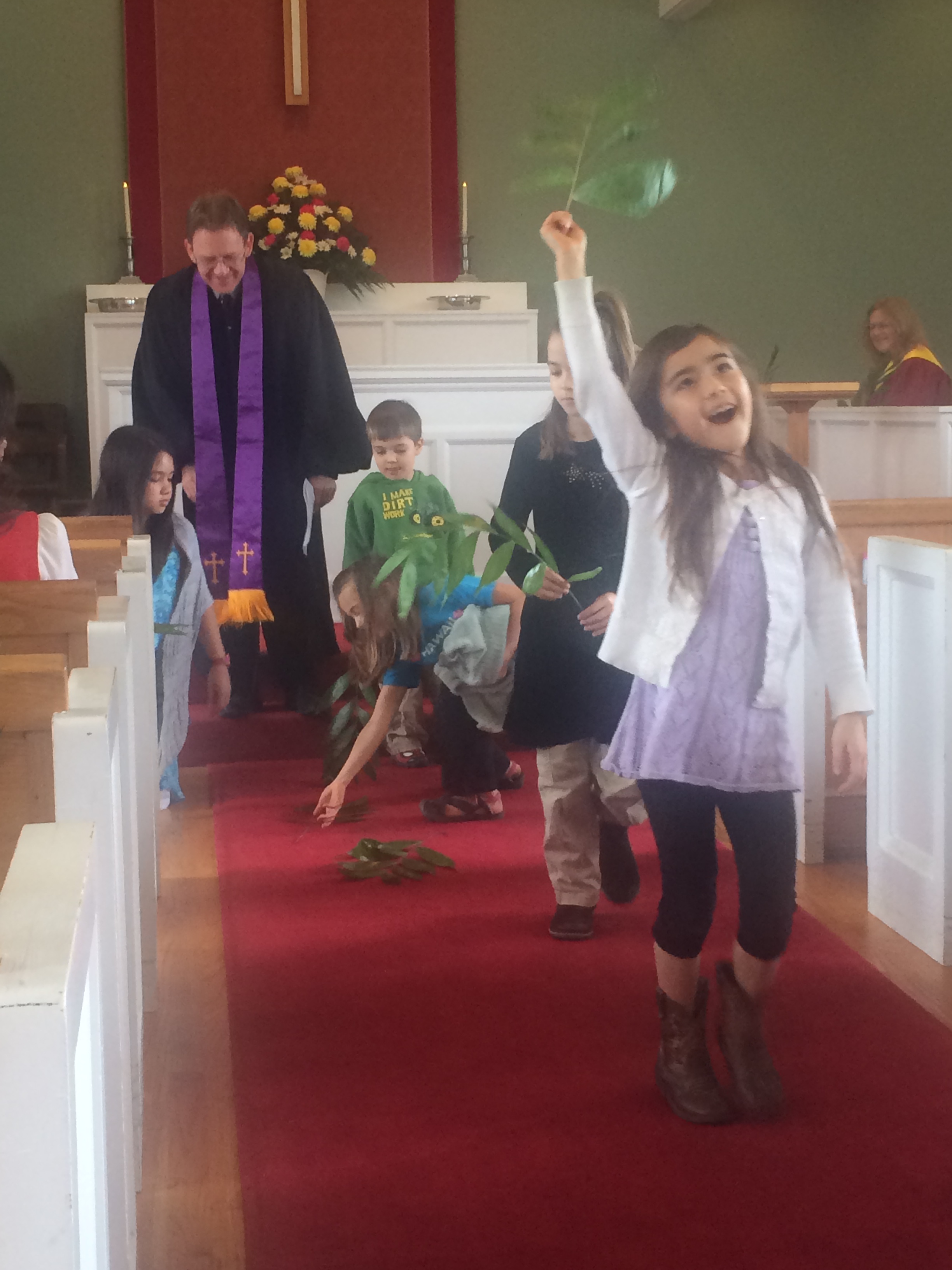 Palm Sunday joy
