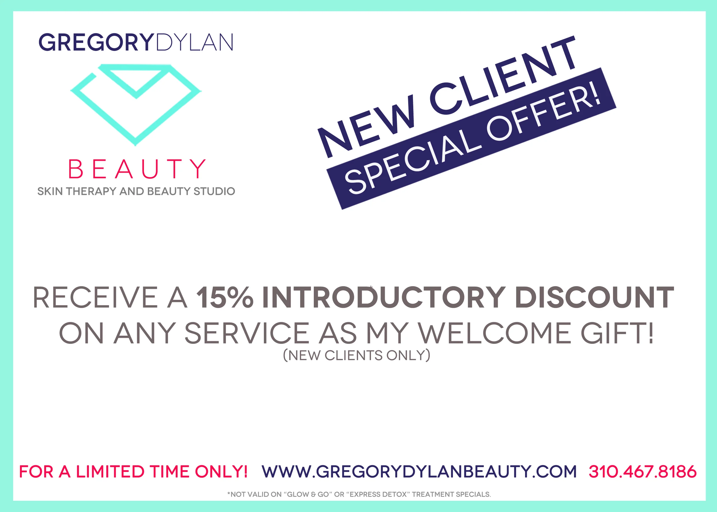 A skincare special for you, Los Angeles! From your favorite esthetician!