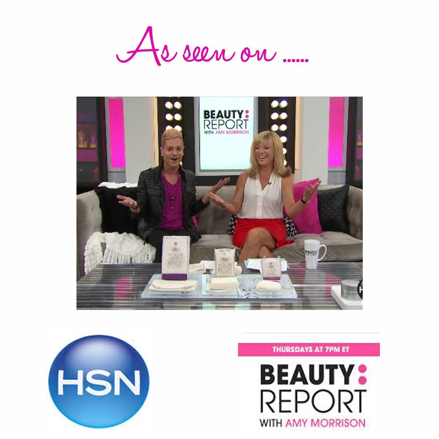 As seen on: HSN’s Beauty Report with Amy Morrison