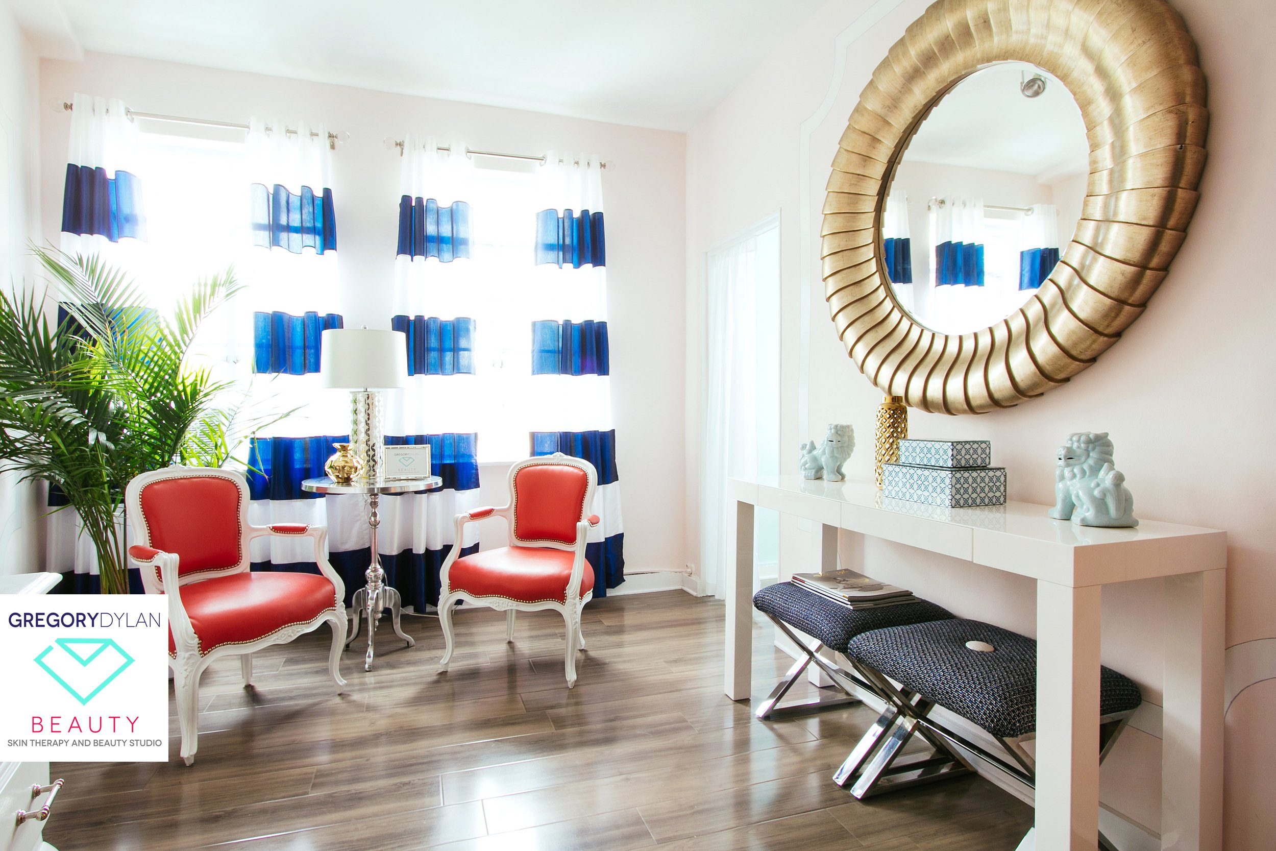 Appointment Lounge Area | Gregory Dylan Beauty