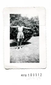 Anita Sto Untitled #04-Series of unaware people, 2012 Reassemblage of old Photographs 15.5 x 12.5 in $375