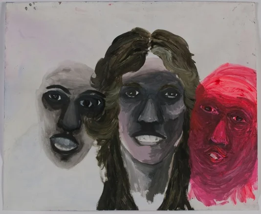 Sarah Gamble Untitled, 2012 Acrylic, ink on paper 14x17” $1,000
