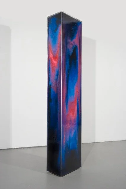 Lisha Bia Untitled (Sand column rotation) Sand and plexiglass 76x15.5x9” $8000
