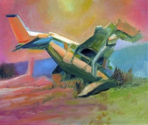 Anna Souvorov Pink Sunset , 2011 Oil on Canvas 10 x 12 inches $550