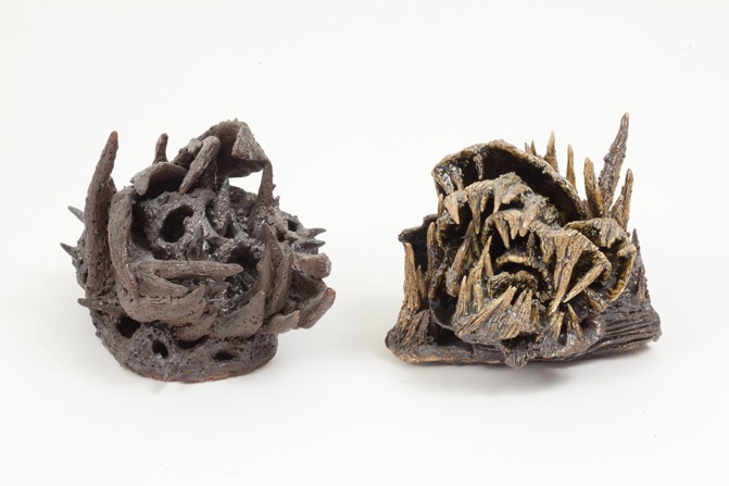 Heidi Lou Teeth 1, 2011 Ceramics 6 x 8 x 6 inches $800 each