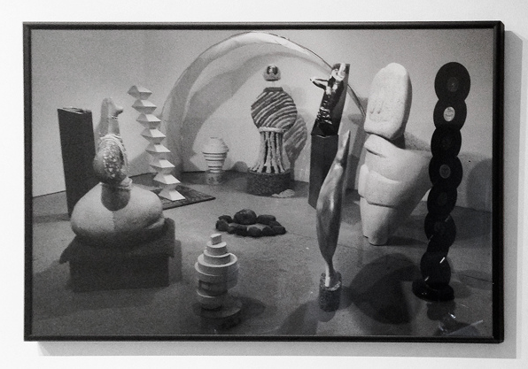 Julie Ann Nagle, Modern Studio , 2014, Black and white digital print, 19 x 30 inches