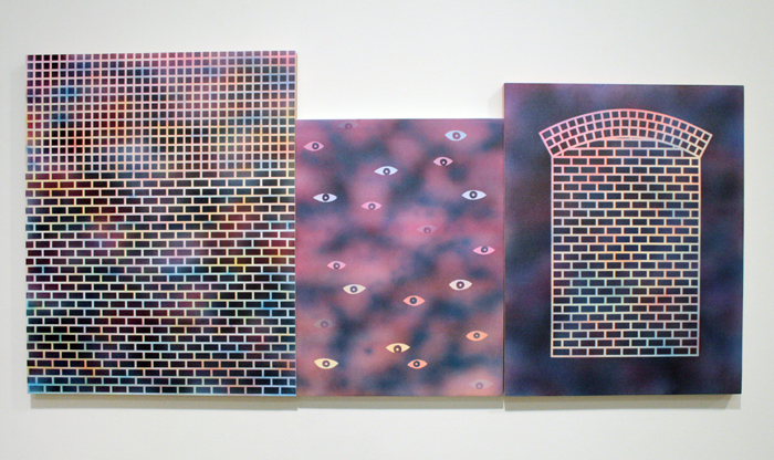 Shadows of the night, 2014, Acrylic on panel, 20" x 16" Crept And We Came, 2015, Acrylic on panel, 16" x 12" Tangled Up In Blue, 2014, Acrylic on panel, 18" x 14"