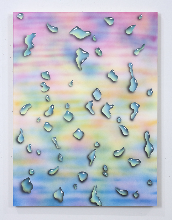 Sweaty Dawn, 2014, Acrylic on panel, 24” x 18”