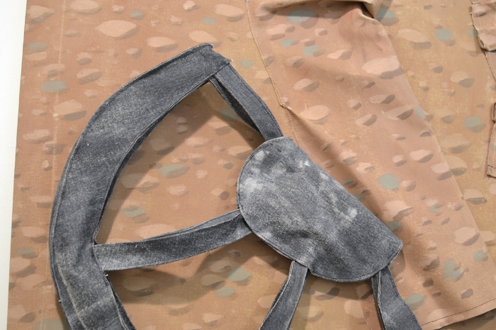 Susan Metrican, detail of "Lang Wandered this Way", 2016, Acrylic on canvas
