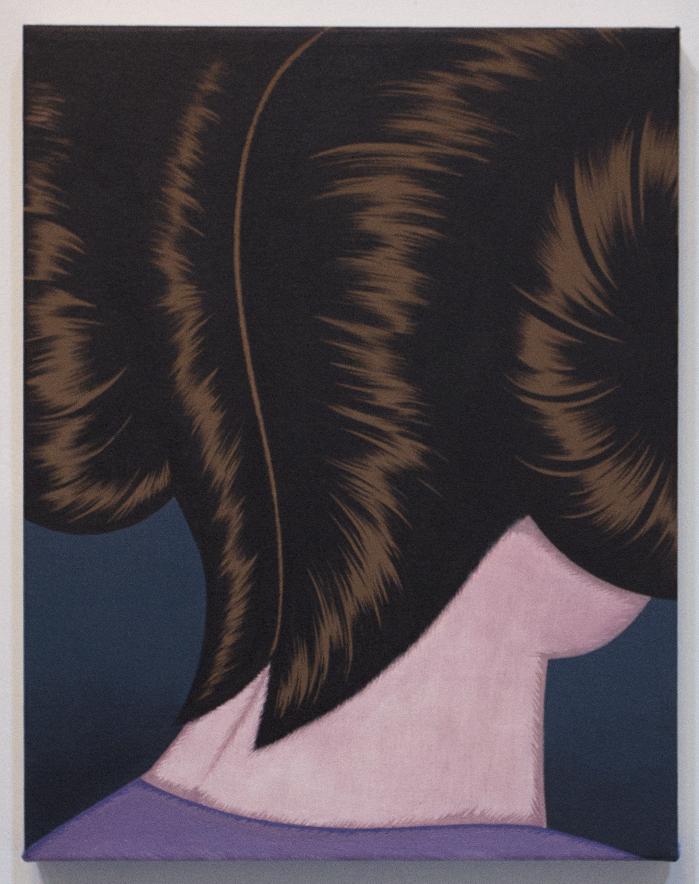 Julie Curtiss "Princess" 2017, oil on canvas, 18" x 14"