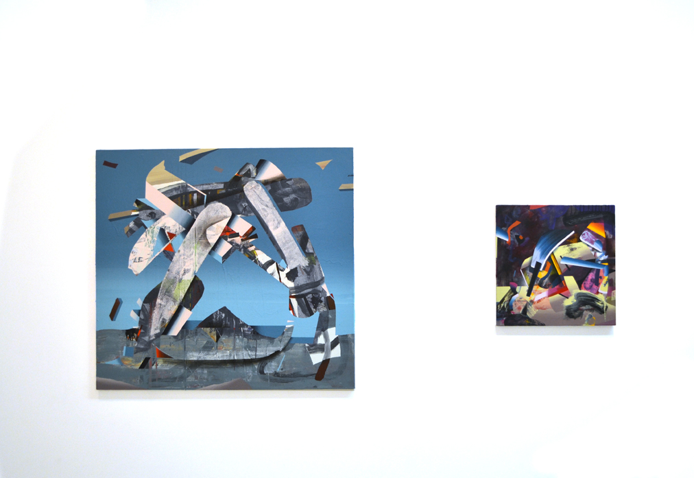 Dan Angeli, Sliding Doors, Installation view