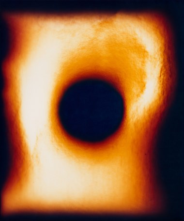 Kei Ito , Sungazing Print (85/108) /2016/ 108 Chromogenic color print made by direct sunlight/ 8.5"x11