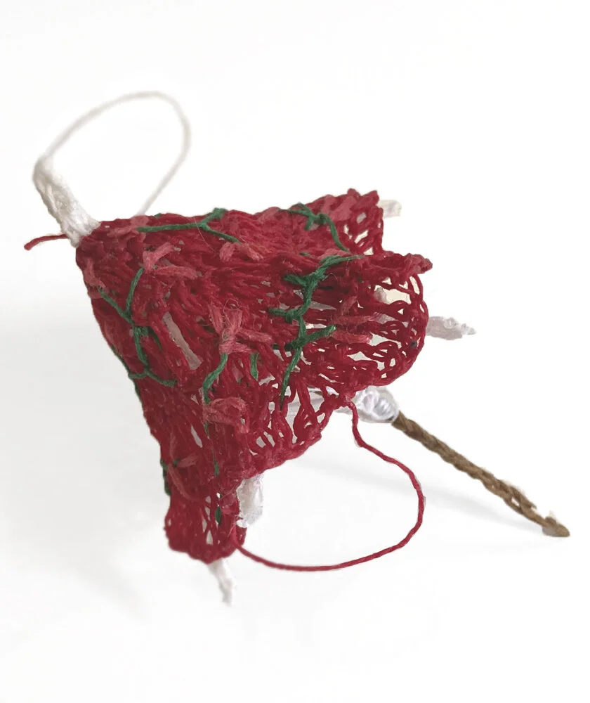 CaitlinMcCormack_DeathOfParties2_CrochetedCottonStringGlue_3.75inX2.75inX2.75in_2021_CaitlinMcCormack.jpg