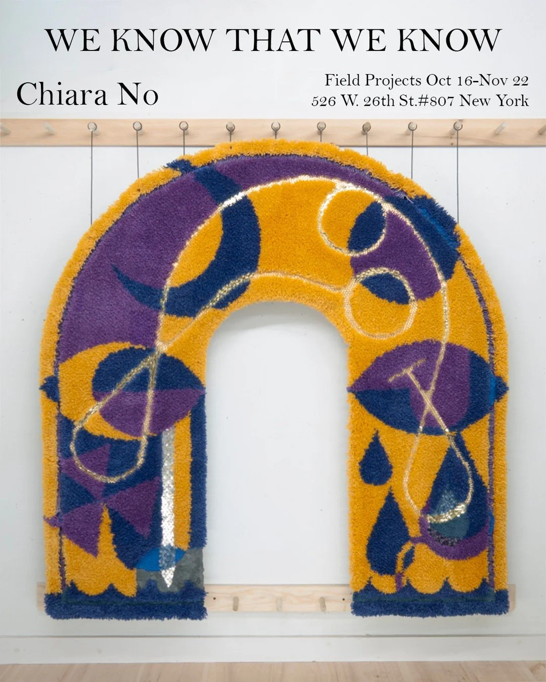 Open from 12pm - 6pm today! ⁠
⁠
Chiara No:⁠
WE KNOW THAT WE KNOW⁠
Curated by Jacob Rhodes⁠
@chiara_no_⁠
⁠
Artist Reception: Oct 16, 6pm⁠
Oct 16 - Nov 22, 2025⁠
⁠
In We Know That We Know, Vermont-based artist Chiara No presents ordinary domestic thing