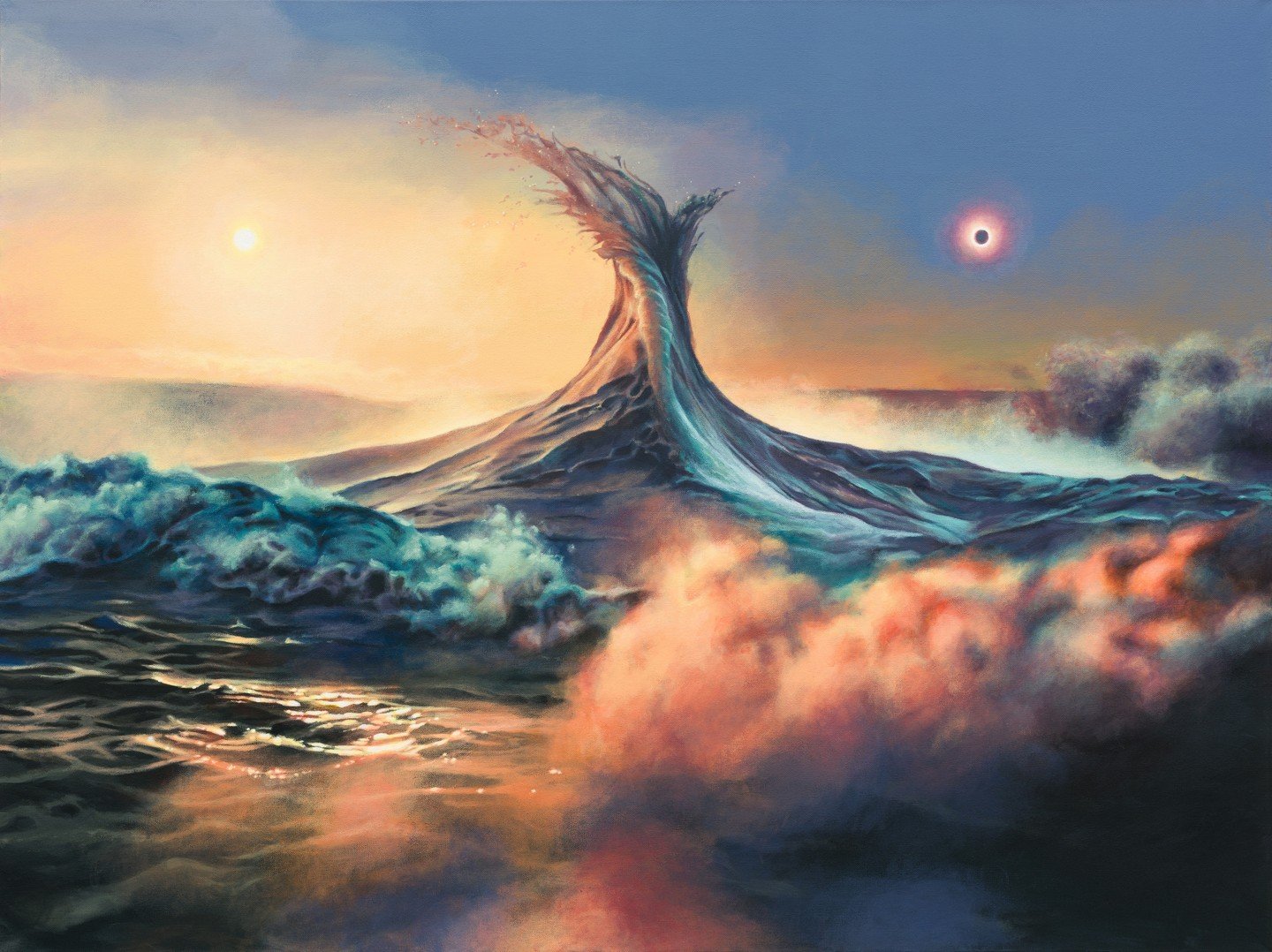 Thank You to all who shared thier work with us in our Winter Open Call. Here's a few standouts from todays review. Enjoy!⁠
⁠
1. Hallie Packard @halliepackardart Nexus / 2025 / acrylic on stretched canvas / 48x36in⁠
2. Lauren Altman @laurenaltmanstudi