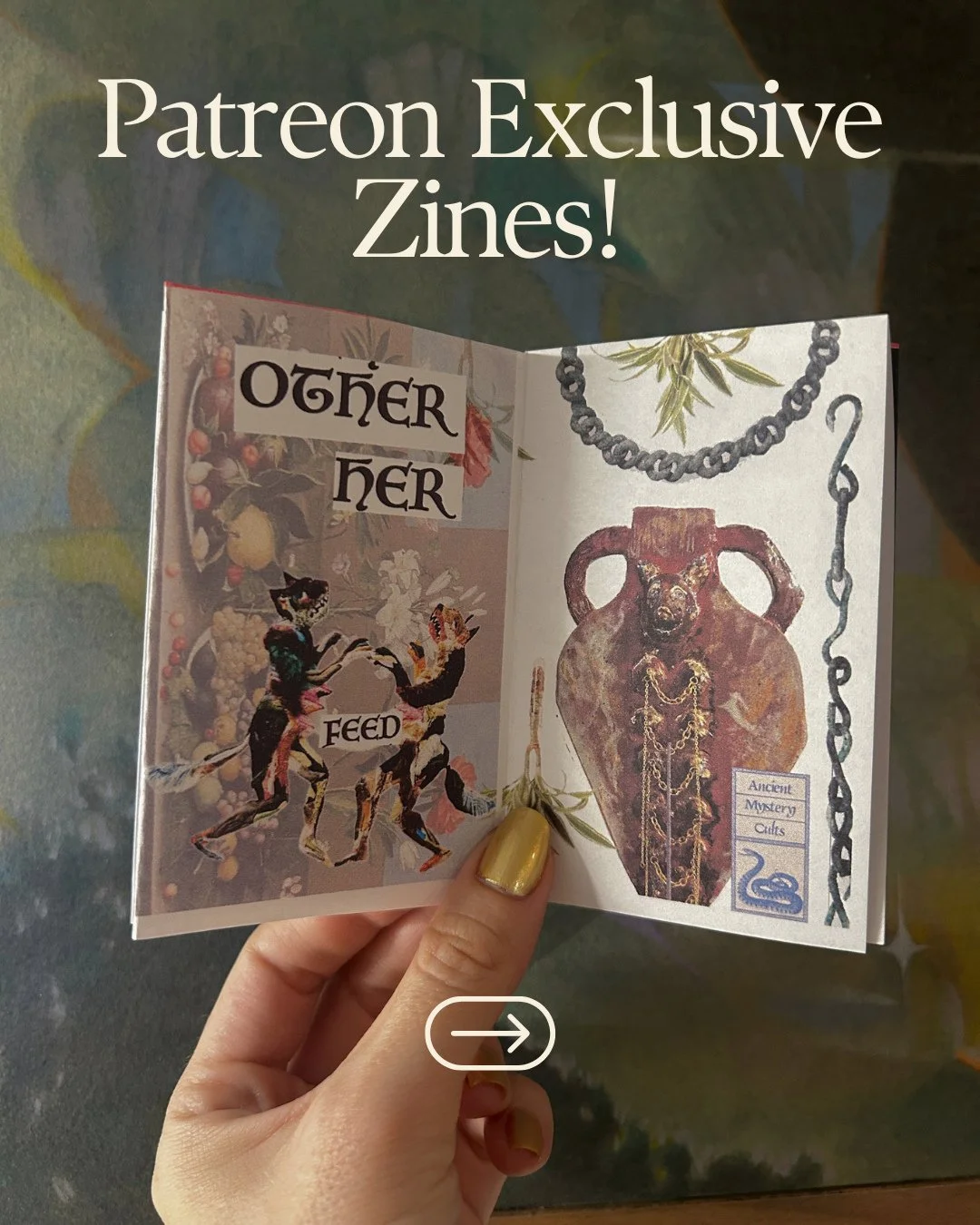 New Field Projects Patreon Drop Is Imminent! In conjunction with our exhibition opening tomorrow (!!) featuring the work of Melanie Elyse Brewster, we've made this zine! For our patrons, a free printable version of the zine will be available the day 