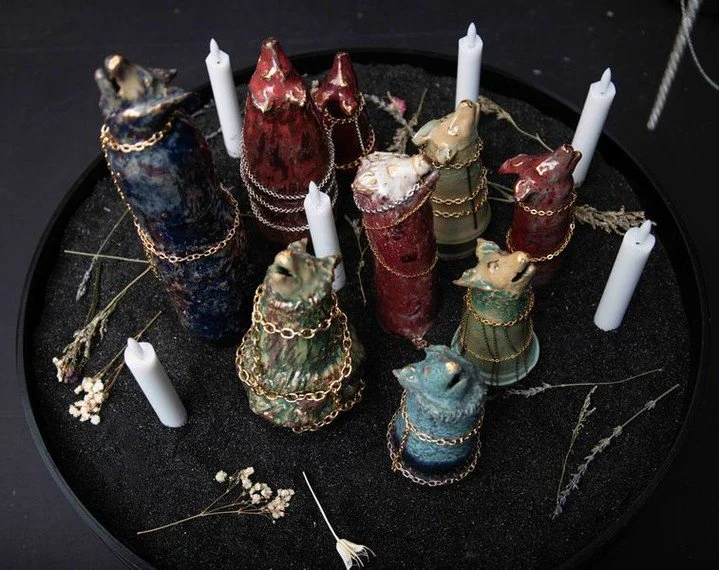 From our current exhibition; stop by this Saturday at 5pm for the accompanying artist talk⁠
⁠
Melanie Elyse Brewster⁠
WE WILL FEED EACH OTHER⁠
May 28-July 4, 2026⁠
@m.e.brewster ⁠
⁠
Artist Talk: Thur. June 13, 5pm ⁠
⁠
Field Projects presents &ldquo;W