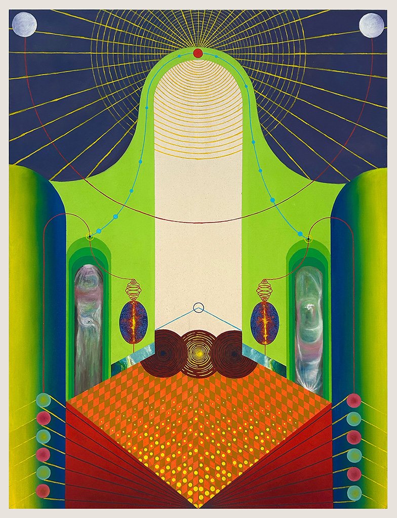 Srishti Dass_Instructions for Organizing Moments in Time_ Oil & acrylic on canvas_34 x 46_2025.jpg