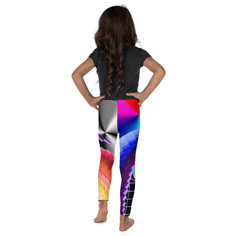 colorful leggings kids rainbow leggings