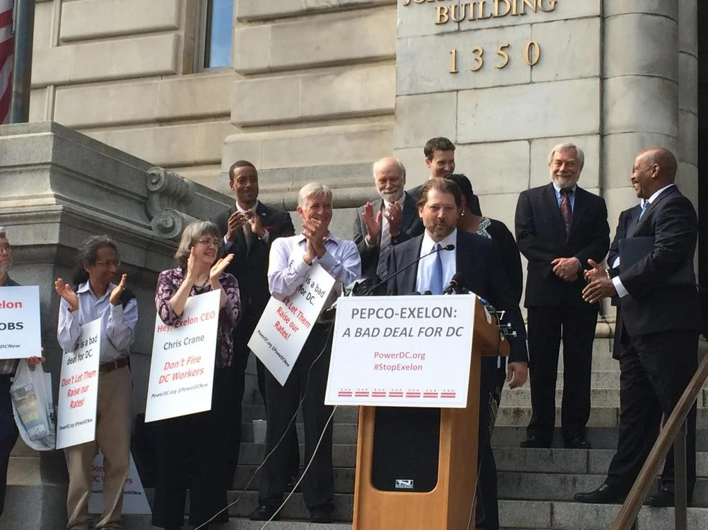 Grosso sends letter in opposition to Pepco-Exelon merger