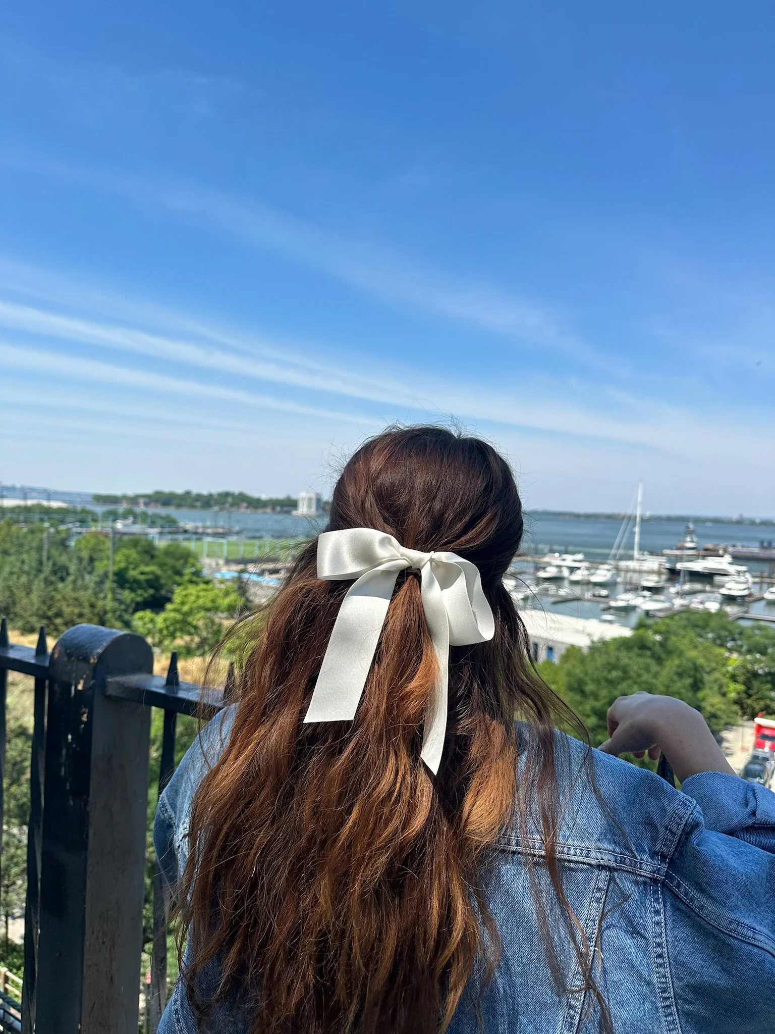 Henriette Silk Satin Bow