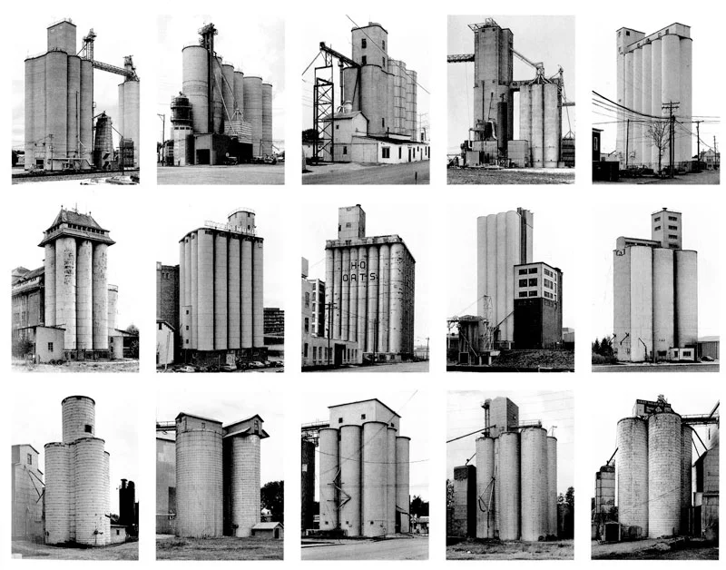 Grain Elevators, Bernd and Hilla Becher