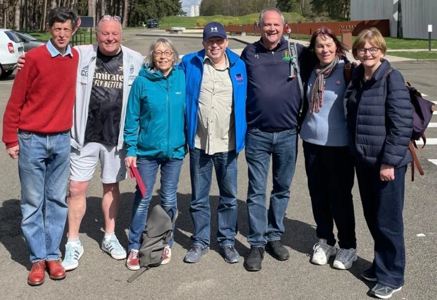 Garnsworthy Family on Tour with Sophies Great War Tours