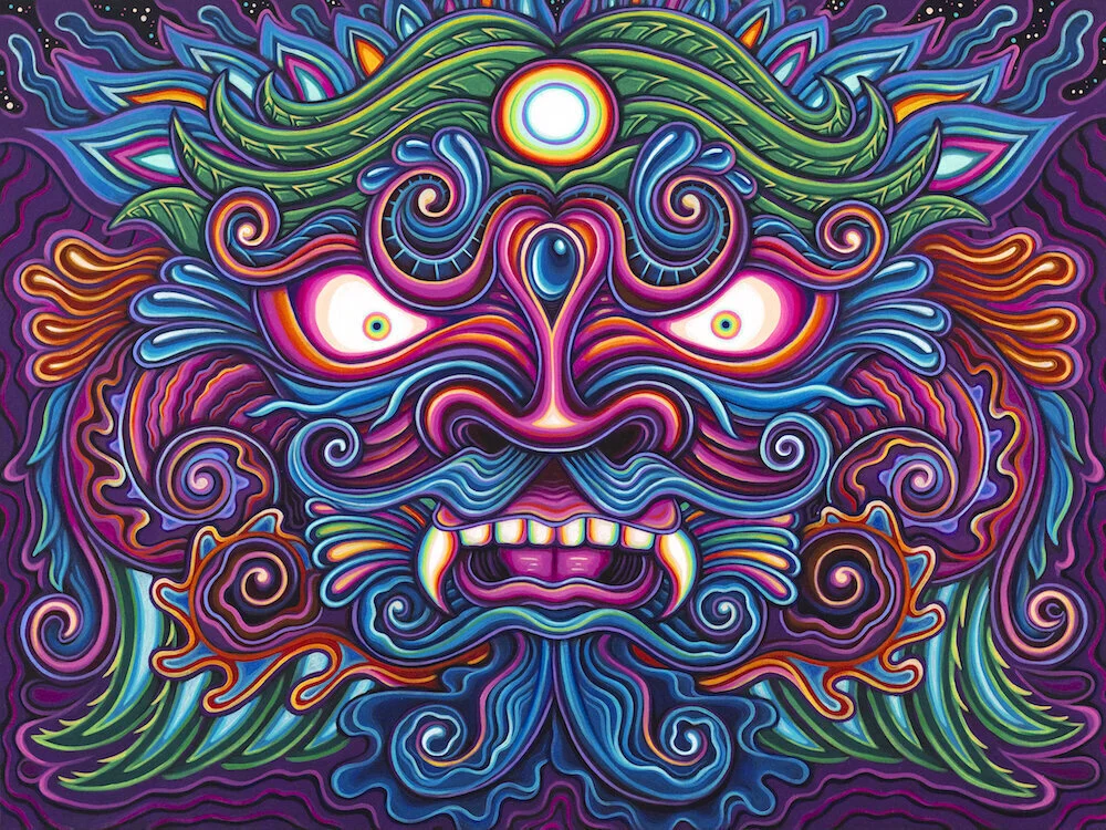 Fierce Grace • acrylic on canvas, 30” x 40”