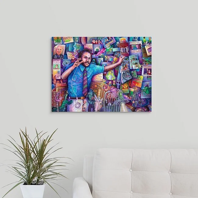 Charlie Conspiracy Meme Painting - It's Always Sunny Art