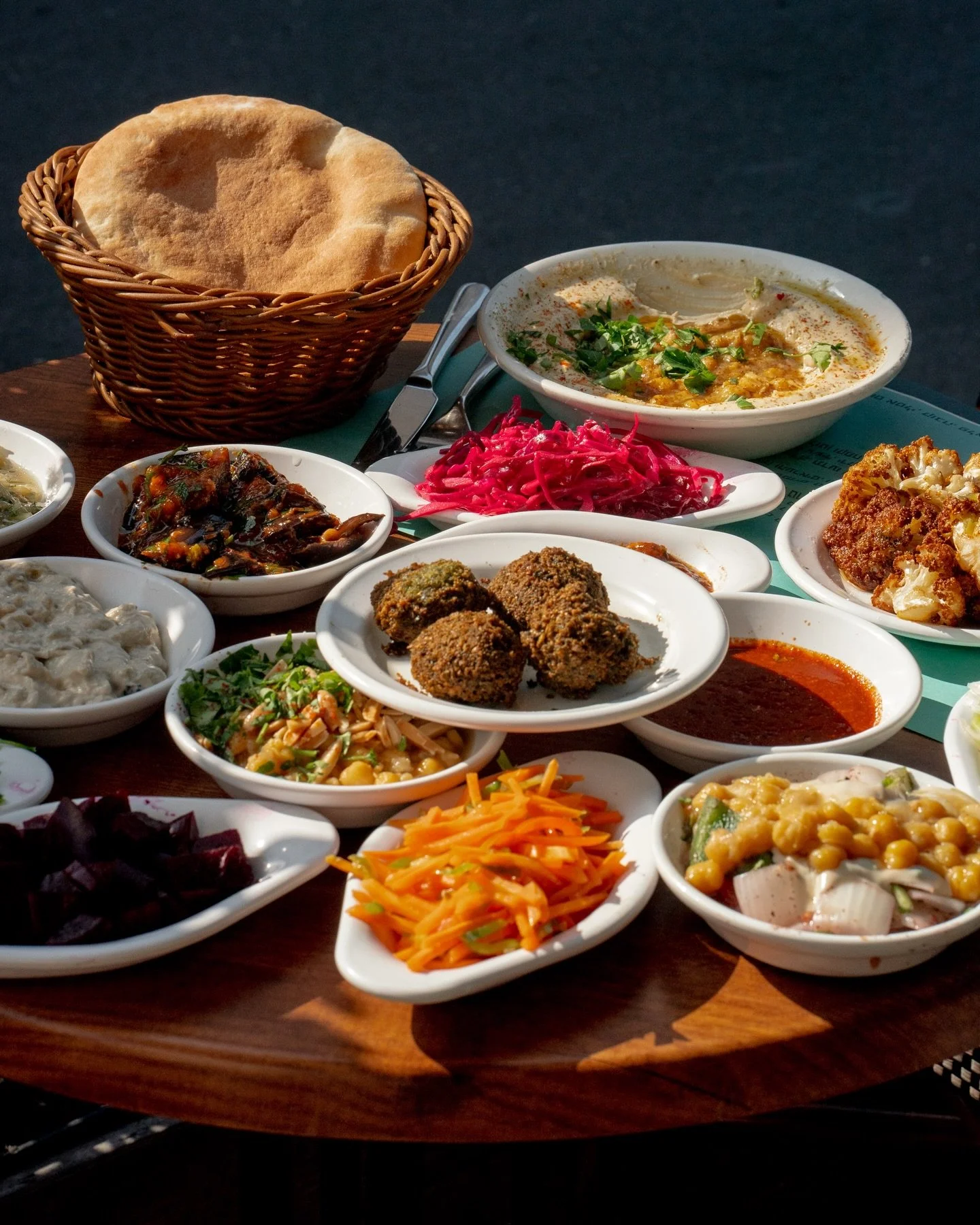 A year ago with the best food in Yaffa @hummus_asli_jaffa