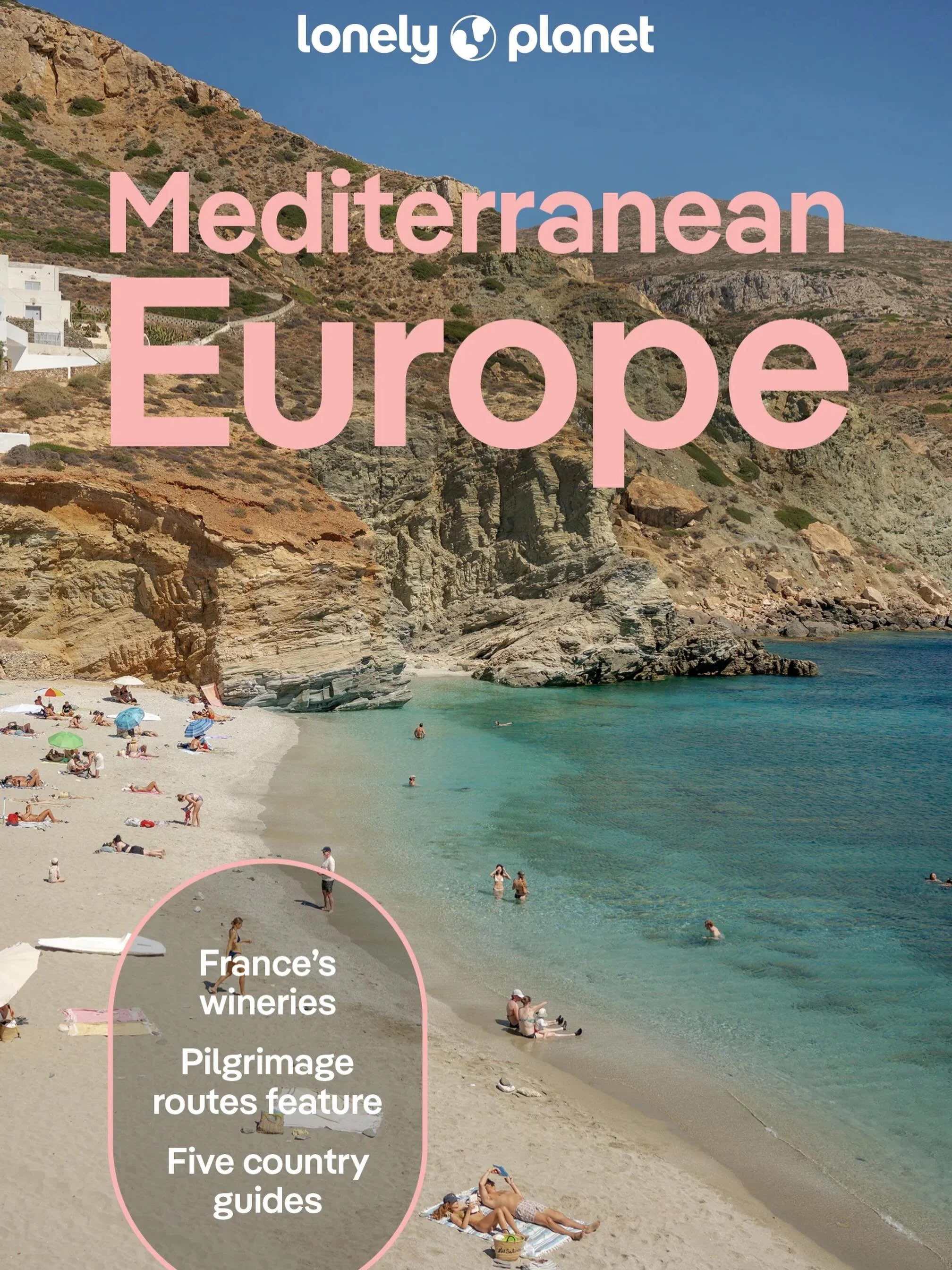 Happy to share that my photo is the cover of the new Mediterranean lonely planet book 🌞