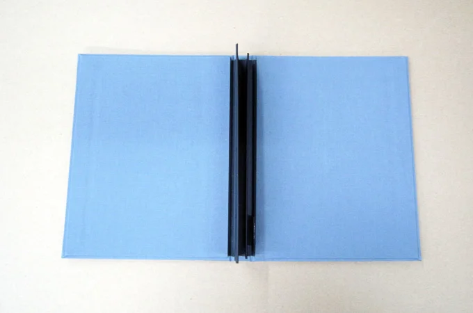 Opened Portfolio Book