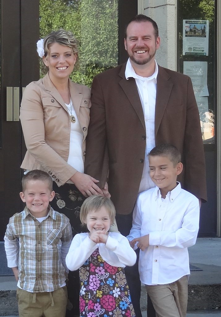 The Hughes Family Adoption Day