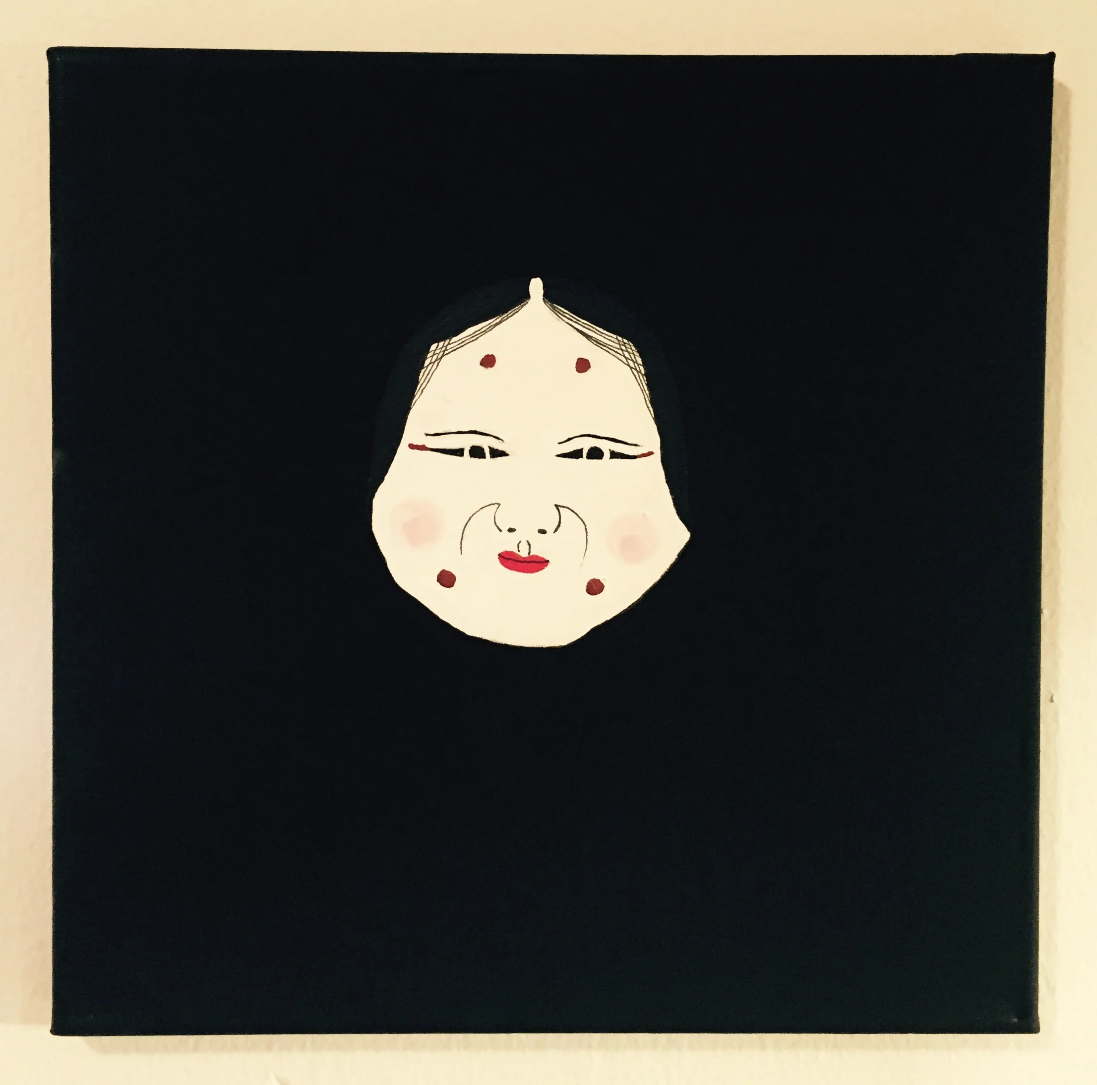 Otafuku (阿多福): Bringer of good fortune and happiness in the Noh theater