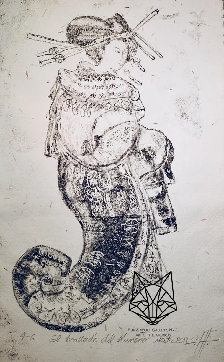 El Bordado Del Kimono