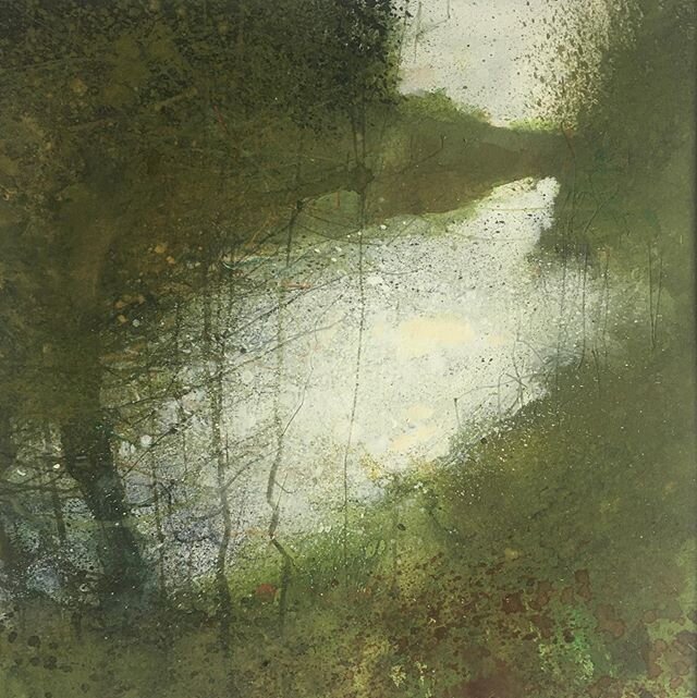 &lsquo;Riverbank&rsquo; Mixed media on paper 20x20cm unframed &pound;200 (P&amp;P inc UK) for #artistsupportpledge 
Please DM for further details, thank you.. .

#artsupportpledge #buyart #artforsale #landscapepainting #landscapeart #landscapeartist 