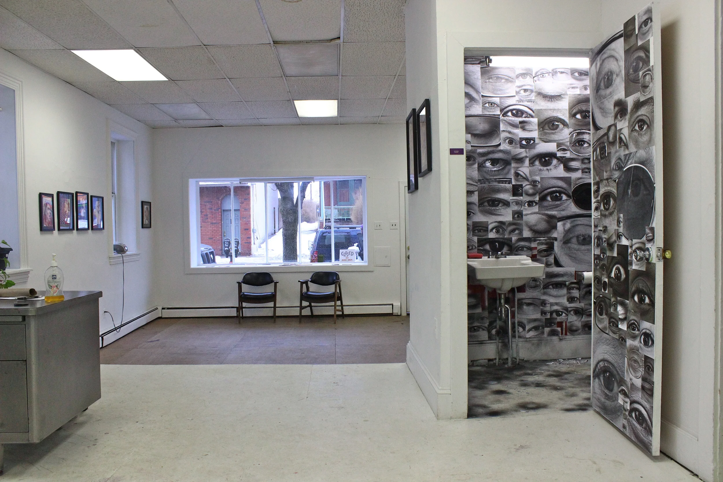 BLINK: installation in the Red Room